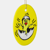 Cute Baby Chick Easter Ornament (Rechts)