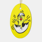 Cute Baby Chick Easter Ornament (Links)