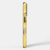 Cute Baby Chick Phone Case - Fluffy Yellow (Achterkant / Rechts)