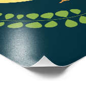 Cute Baby Chicken Scene Foto Afdruk (Hoek)