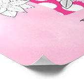 Cute Baby Child Personalized Name L is for Poster (Hoek)