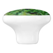 Cute Baby Chipmunk Peeking Wildlife Keramische Knop (Zijkant)