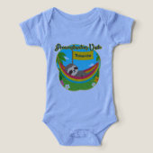 Cute baby cloth with funny design (Design voorkant)