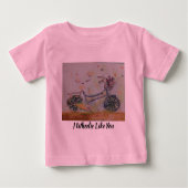 Cute baby Clothes, ik ben dol op jou, grappige shi (Voorkant)