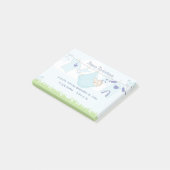 Cute Baby Clothes Line Post-it® Notes (Schuin)
