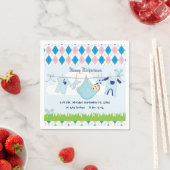 Cute Baby Clothes Line Servet (Insitu)