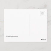 Cute Baby Cow Cartoon Briefkaart (Achterkant)