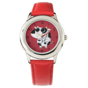 Cute Baby Cow Horloge