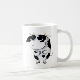 Cute Baby Cow Koffiemok