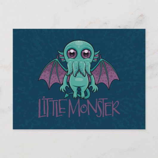 Cute Baby Cthulhu Little Monster Briefkaart (Voorkant)
