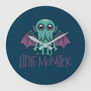 Cute Baby Cthulhu Little Monster Grote Klok