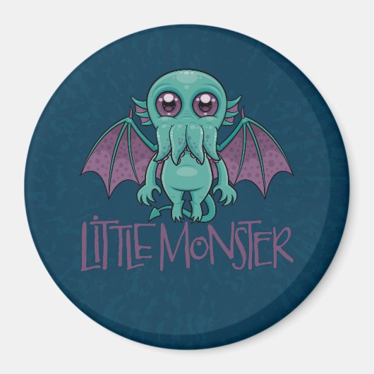 Cute Baby Cthulhu Little Monster Magneet (Voorkant)