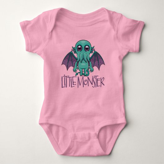 Cute Baby Cthulhu Little Monster Romper (Voorkant)