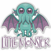 Cute Baby Cthulhu Little Monster Sticker (Voorkant)