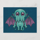 Cute Baby Cthulhu Monster Briefkaart (Voorkant)