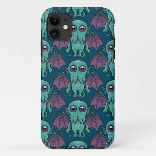 Cute Baby Cthulhu Monster Case-Mate iPhone Case (Achterkant)