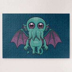 Cute Baby Cthulhu Monster Legpuzzel