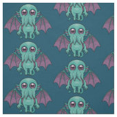 Cute Baby Cthulhu Monster Stof (Swatch)