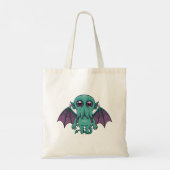 Cute Baby Cthulhu Monster Tote Bag (Achterkant)