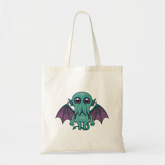 Cute Baby Cthulhu Monster Tote Bag (Voorkant)