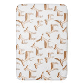 Cute Baby Deer and Family Badmat (Voorkant Verticaal)