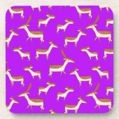 Cute Baby Deer and Family Bier Onderzetter (Voorkant)