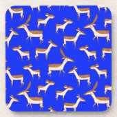 Cute Baby Deer and Family Bier Onderzetter (Voorkant)