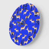 Cute Baby Deer and Family Grote Klok (Hoek)