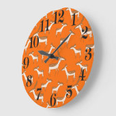 Cute Baby Deer and Family Grote Klok (Hoek)