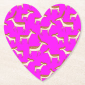 Cute Baby Deer and Family Kartonnen Onderzetters (Voorkant)