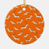 Cute Baby Deer and Family Keramisch Ornament (Voorkant)