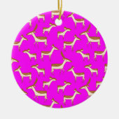 Cute Baby Deer and Family Keramisch Ornament (Voorkant)