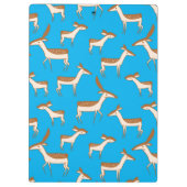 Cute Baby Deer and Family Klembord (Achterkant)