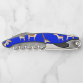 Cute Baby Deer and Family Kurkentrekker (Achterkant)