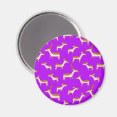 Cute Baby Deer and Family Magneet (Voorkant / Achterkant)