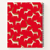 Cute Baby Deer and Family Notitieboek (Achterkant)