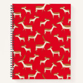 Cute Baby Deer and Family Notitieboek (Voorkant)