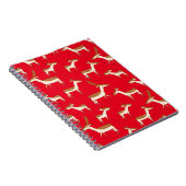 Cute Baby Deer and Family Notitieboek (Rechterzijde)