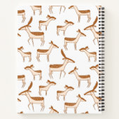 Cute Baby Deer and Family Notitieboek (Achterkant)