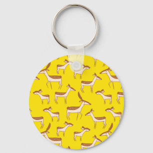 Cute Baby Deer and Family Sleutelhanger
