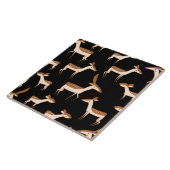 Cute Baby Deer and Family Tegeltje (Zijkant)