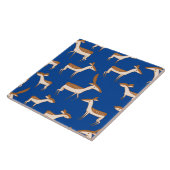 Cute Baby Deer and Family Tegeltje (Zijkant)