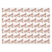Cute Baby Deer Cartoon Illustration Pattern Tafelkleed (Voorkant (Horizontaal))