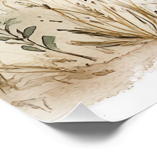 Cute Baby Deer Perfect Poster (Hoek)