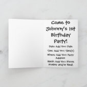  Cute Baby die op Puppy Dog van de Telefoon spreek (Binnen)