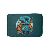 Cute Baby Dinosaur Badmat (Voorkant)