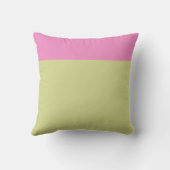 Cute Baby Dinosaur Bright Birth Stats Girl Nursery Kussen (Achterkant)