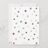 Cute Baby Dinosaur Hatching Neutraal Baby shower Kaart (Achterkant)