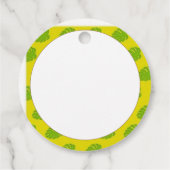 Cute Baby Dinosaur Hatching Shower Party Jurassic Bedankjes Labels (Achterkant)