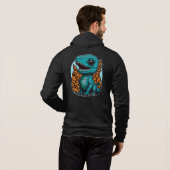 Cute Baby Dinosaur Hoodie (Achterkant volledig)